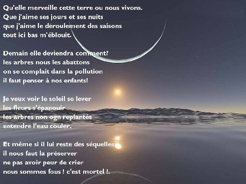 beau texte sur la rencontre