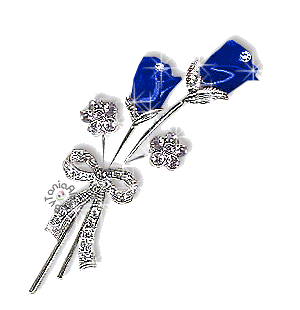 rose bleu bijou